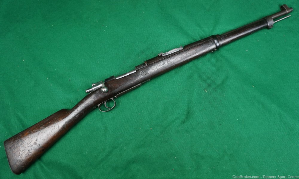 Spanish Falangist Crest Mauser Model 1916 Short Rifle 7.62x51 308win C&R OK-img-0