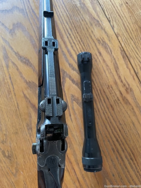 Merkel 9.3 x 74R rifle w/ ZEISS scope 1.5-4 X -img-5