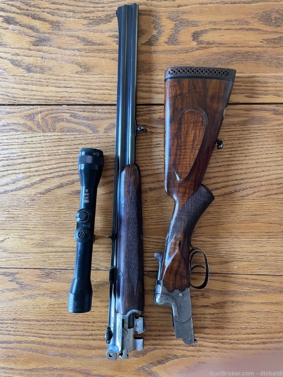 Merkel 9.3 x 74R rifle w/ ZEISS scope 1.5-4 X -img-1