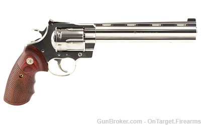 Colt Ananconda 8" .44Mag, 6Rds, Stainless, Hogue Wood Grips-img-1