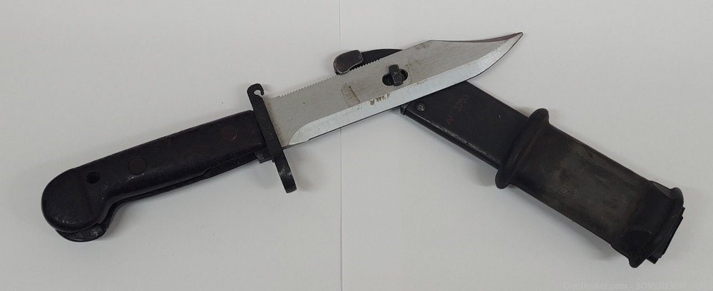 Russian AK47 Blade Bayonet with Scabbard USED-img-3