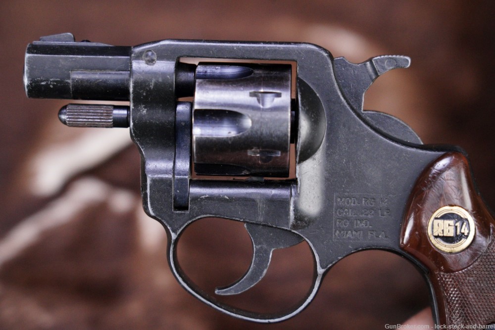 Rohm GMBH Model RG-14 RG14 .22 LR 1.75” Single/Double Action Revolver-img-7
