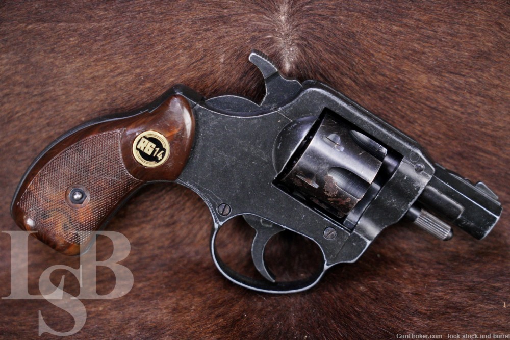 Rohm GMBH Model RG-14 RG14 .22 LR 1.75” Single/Double Action Revolver-img-0