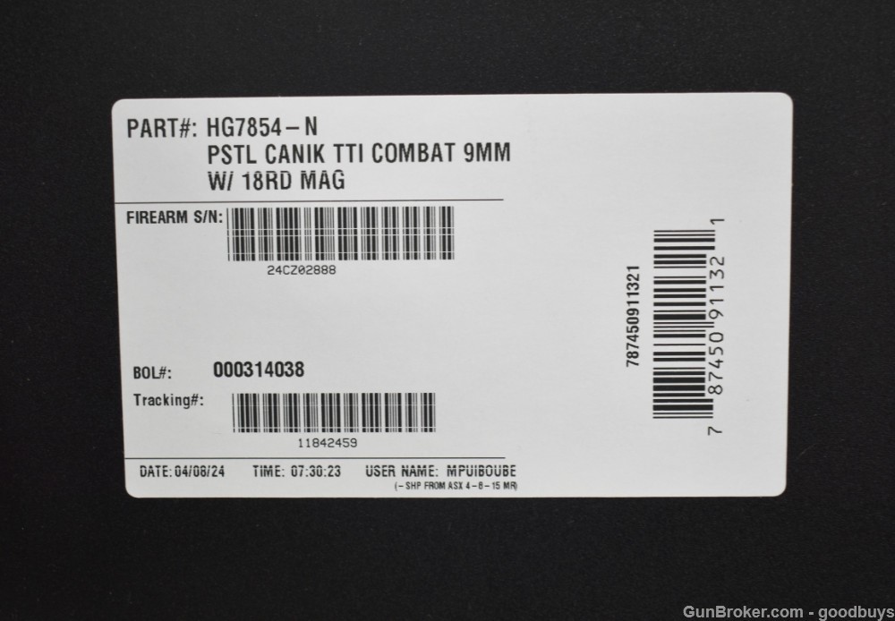 Canik TTI Combat 9mm Luger Semi-Auto Optic Ready 4.6" HG7854-N *IN STOCK*-img-7