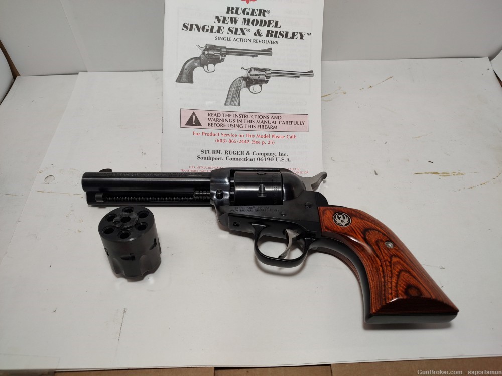Ruger New Model Single Six 50 year commemorative .22LR/.22WMR revolver -img-0