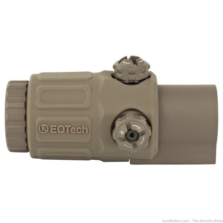 EOTECH 3X Magnifier Optic Model G33 FDE TAN w/ QD Rail Mount FREE SHIP New -img-1