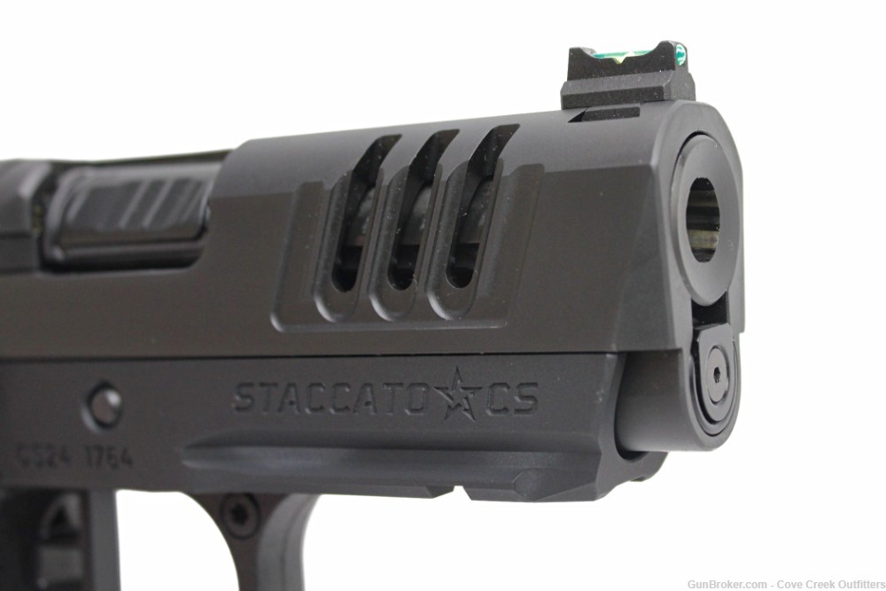 Staccato CS X Series 9MM DLC Barrel Flat Trigger 14-1501-000112-01-img-3