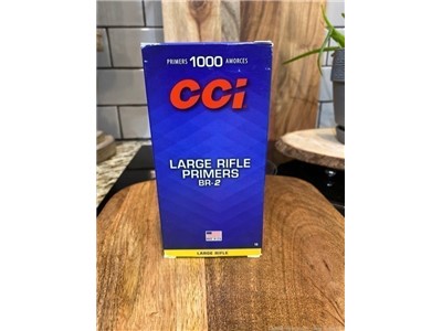 CCI Large Rifle Match Primers 1,000 ct of BR-2 benchrest match NoCCFEES