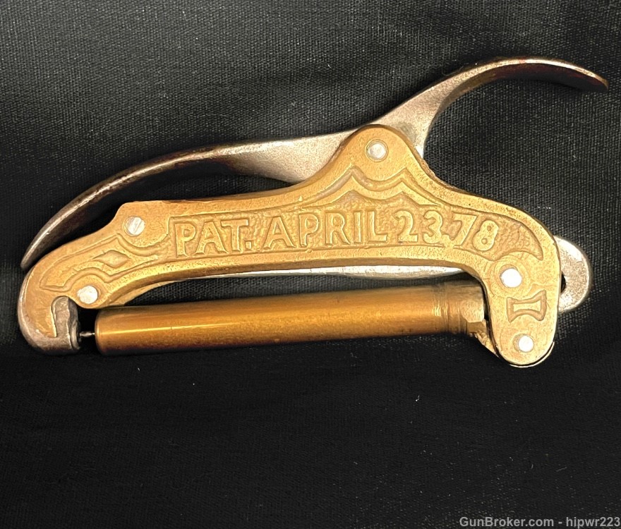 Kingsland Patent decapping tool circa 1878 Rare and beautiful! -img-6
