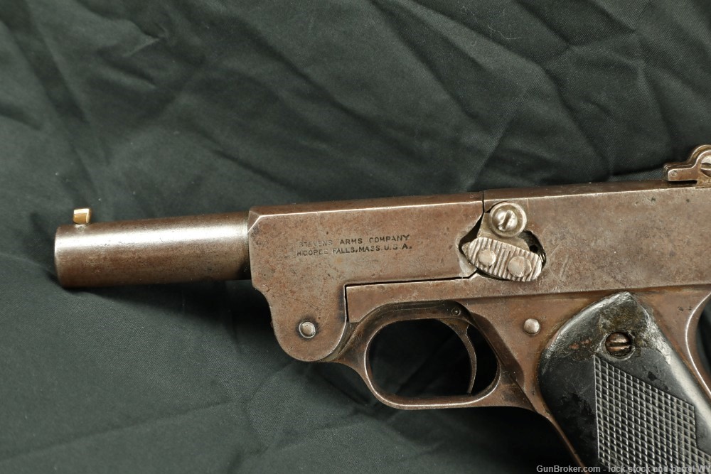 J. Stevens Model 10 Target .22 LR 5” Barrel Single Shot Pistol, C&R-img-5