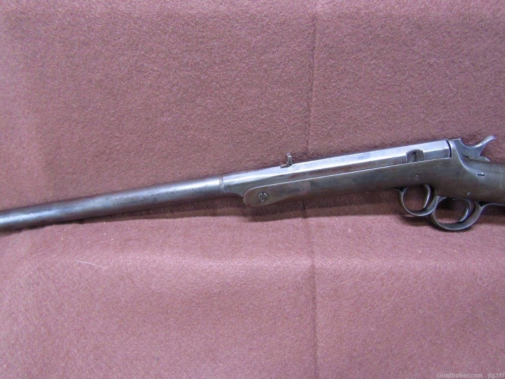 Antique Frank Wesson Second Type 22 RF Single Shot Rifle-img-11
