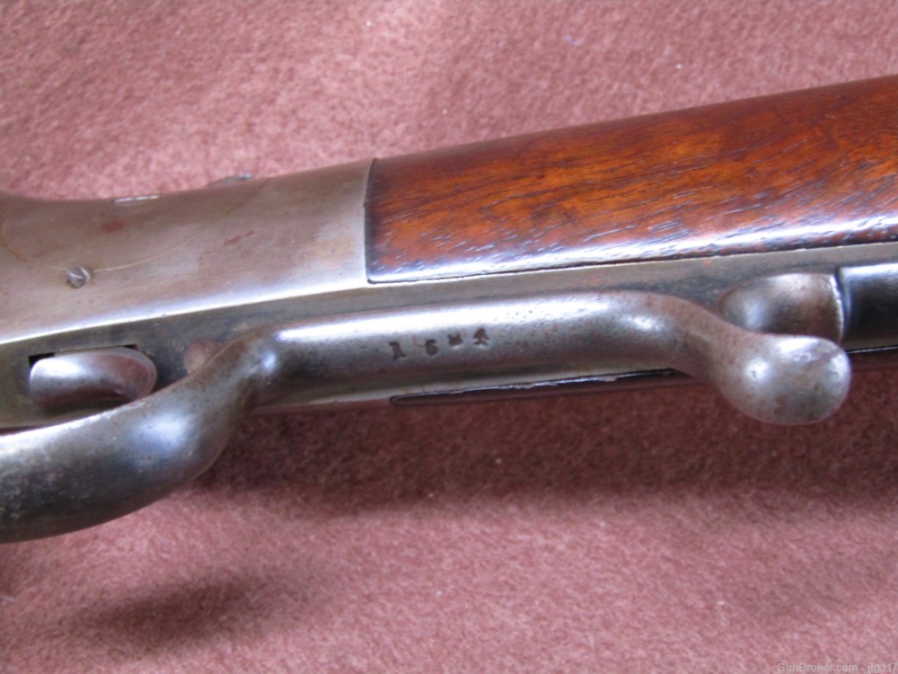 Antique Frank Wesson Second Type 22 RF Single Shot Rifle-img-13