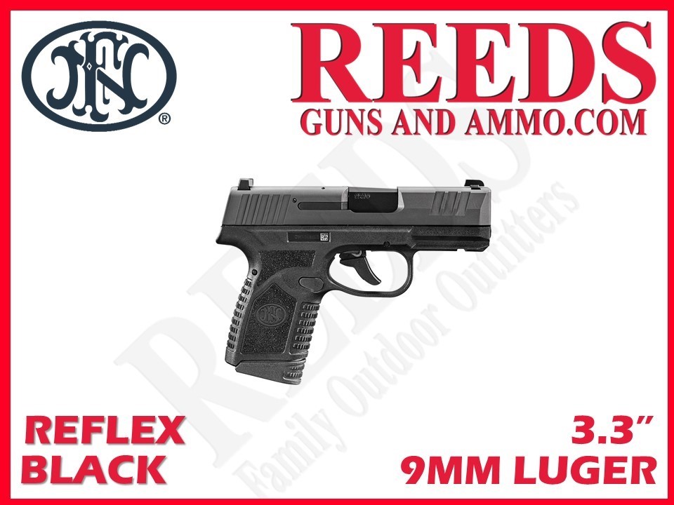 FN Reflex Black 9mm 3.3in 2 Mags 66-101408-img-0