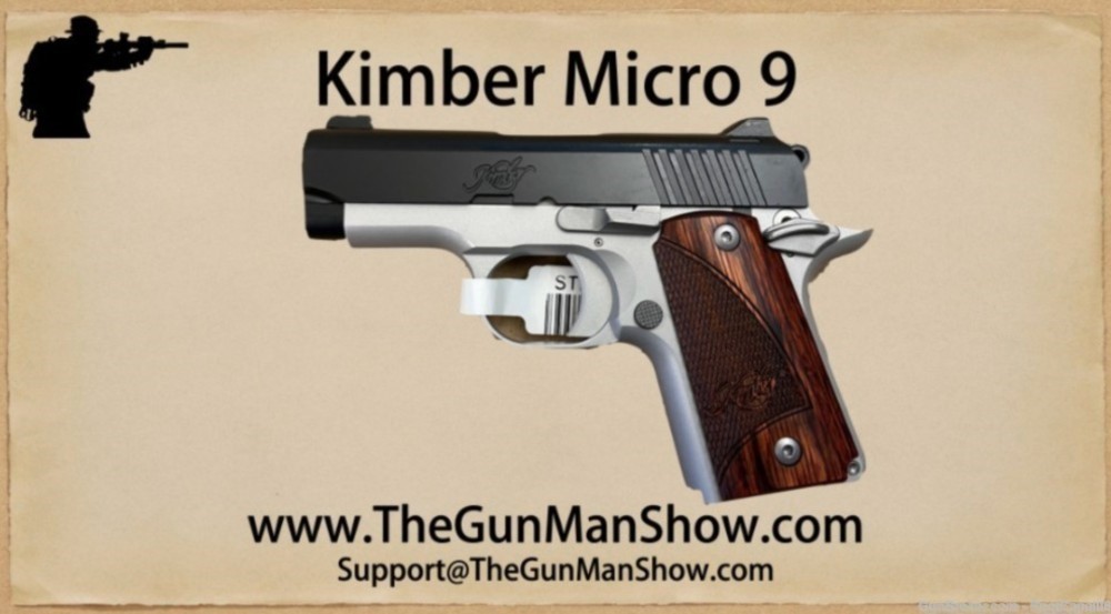 Kimber Micro 9 9mm 7rd Rosewood 2 Tone-img-0