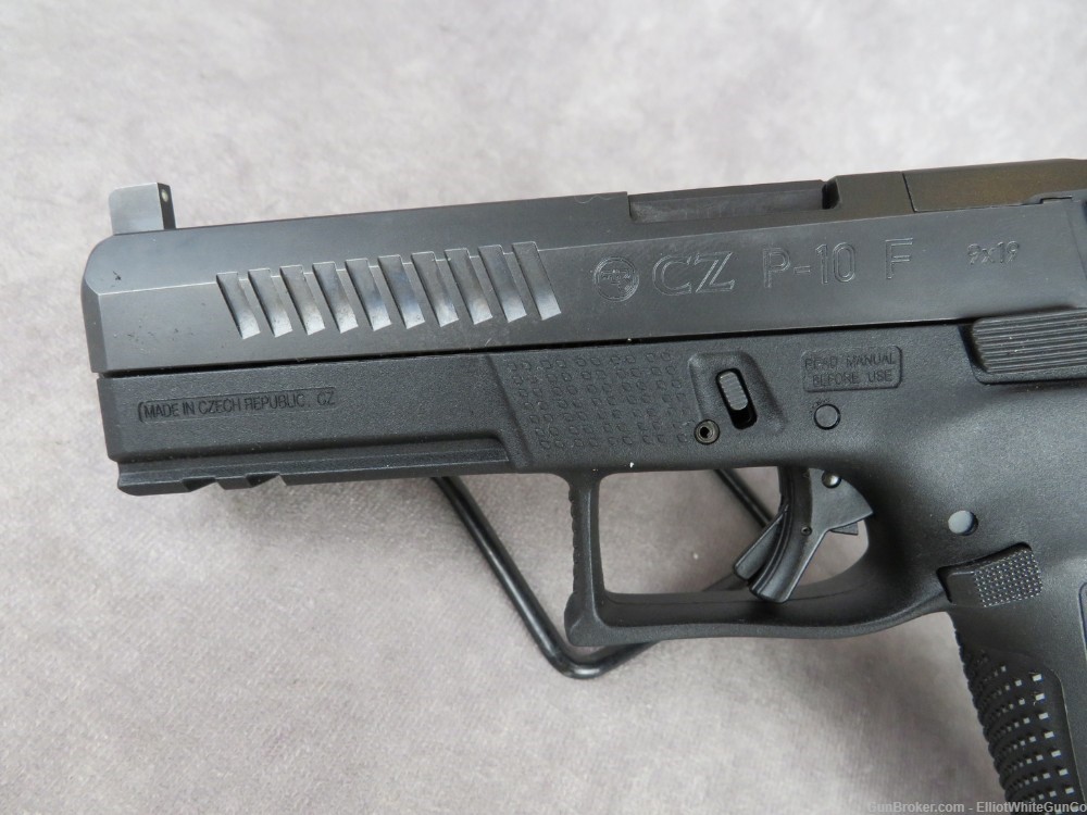 CZ P-10 F Optic Ready in 9mm! Great Condition! Penny Bid! NR!-img-2