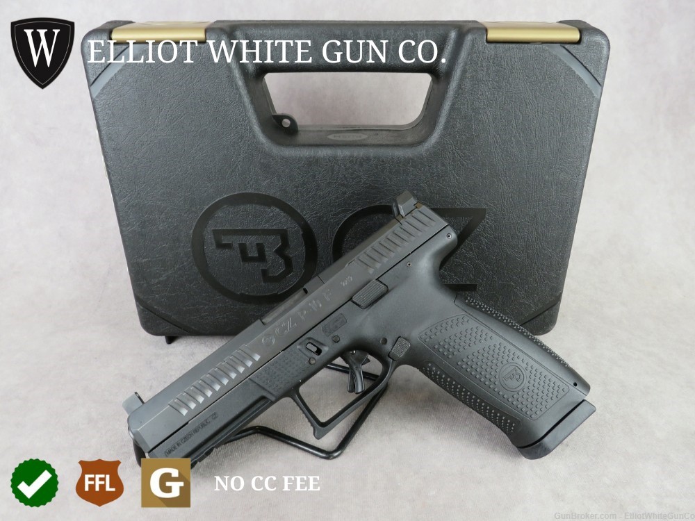 CZ P-10 F Optic Ready in 9mm! Great Condition! Penny Bid! NR!-img-0