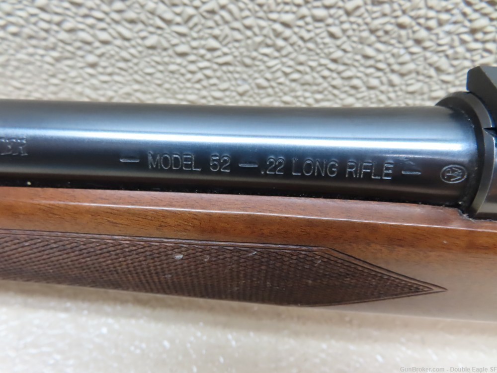 Winchester Model 52 Sporting Bolt Action Mag Fed .22 LR Rifle  NICE -img-20