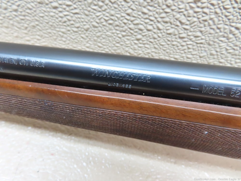 Winchester Model 52 Sporting Bolt Action Mag Fed .22 LR Rifle  NICE -img-21