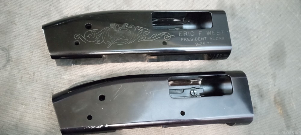 pair mossberg 500 A bare receiver stripped action project gunsmith 12 gauge-img-2