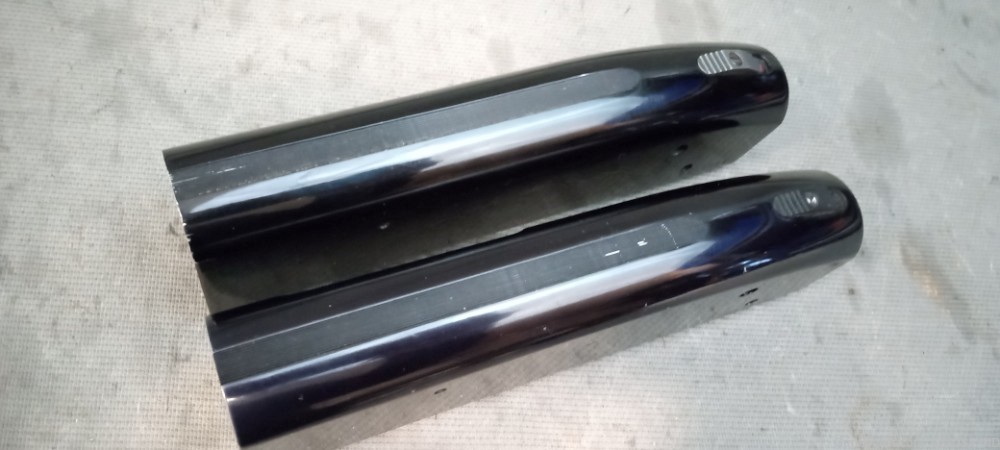 pair mossberg 500 A bare receiver stripped action project gunsmith 12 gauge-img-1