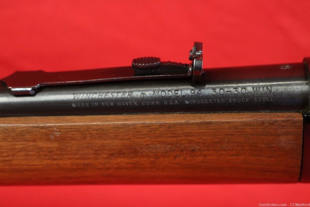 Winchester Model 94 .30-30 Win. 20" BBL Lever Rifle 1971-img-6