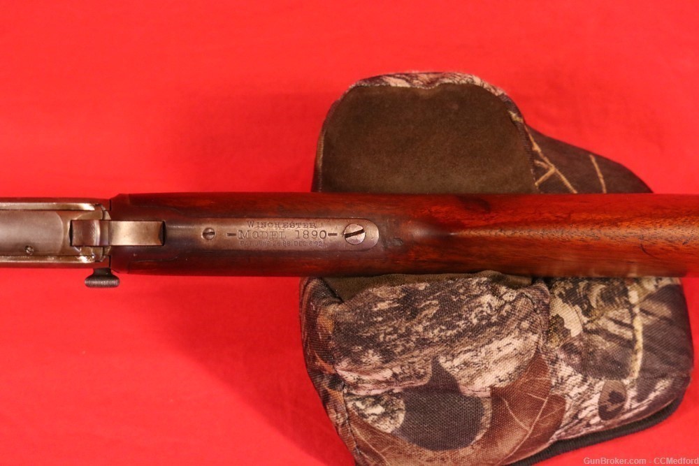 Winchester Model 1890 .22 Short 24" BBL Pump Action Rifle 1902-img-9
