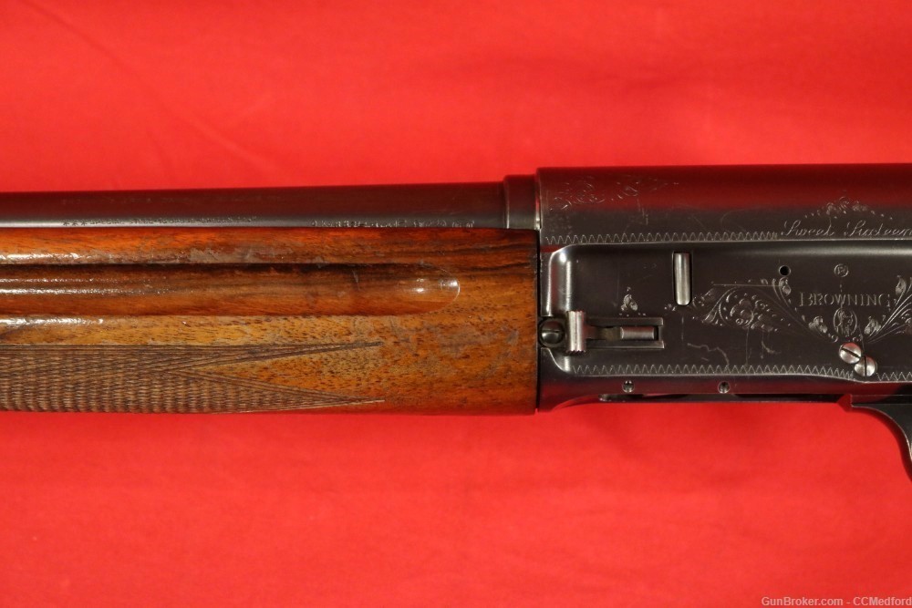 1956 Belgium Browning A5 Sweet Sixteen 16GA  Round Knob Cylinder Shotgun -img-3