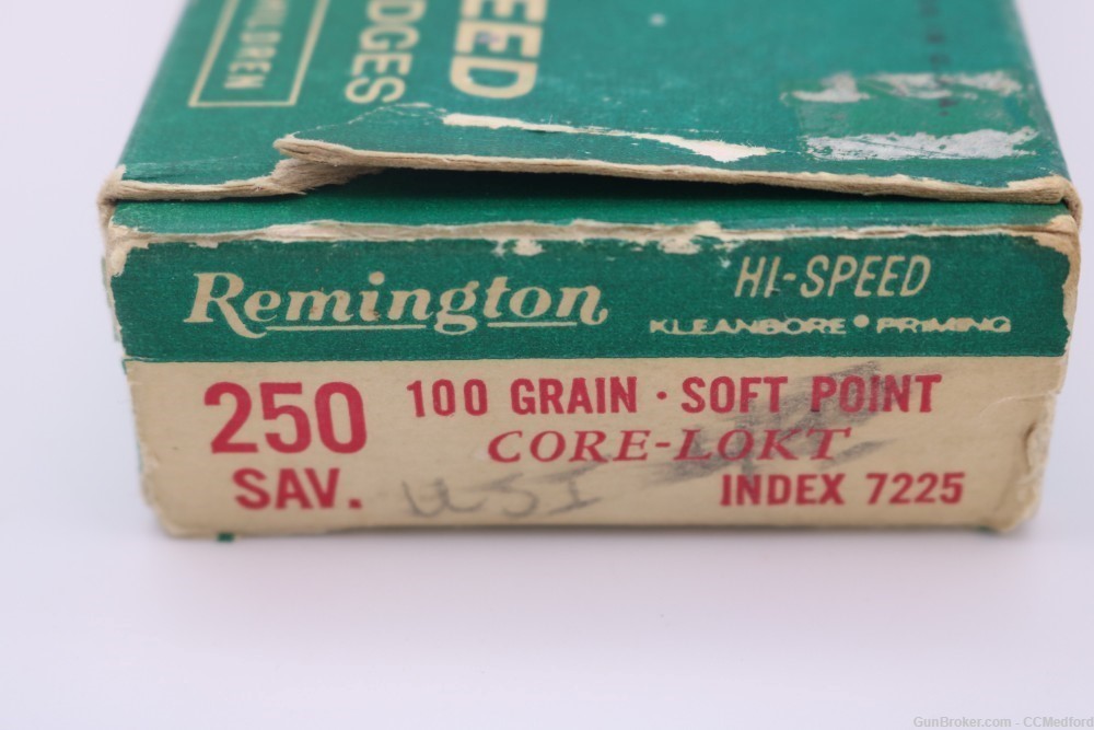 Vintage Remington  .250 Sav Savage 100 GR 17 Rounds Ammo * READ DISCRIP*-img-6