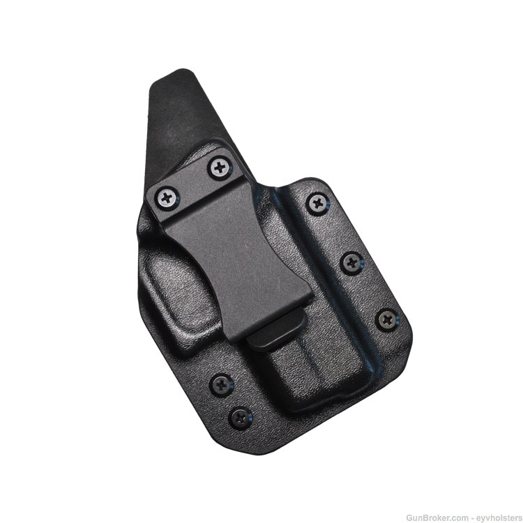 Glock 43/43X/MOS EYV IWB Hybrid Leather/ Kydex Concealed Carry Holster -img-2