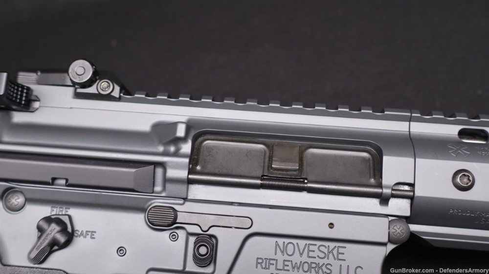 Noveske N4 Ghetto Blaster PDW Pistol 7.94" Barrel 5.56 NATO Sniper Grey -img-13