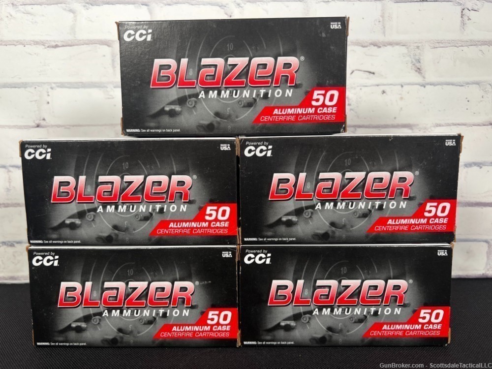 CCI Blazer 45 ACP  3480 250 Rounds-img-0