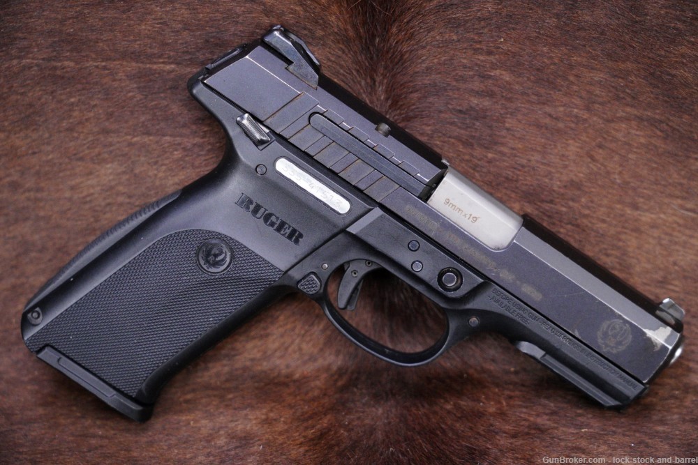Ruger 9E Model 03340 9mm Luger 4” Semi Automatic Pistol 2014 NO CA-img-2