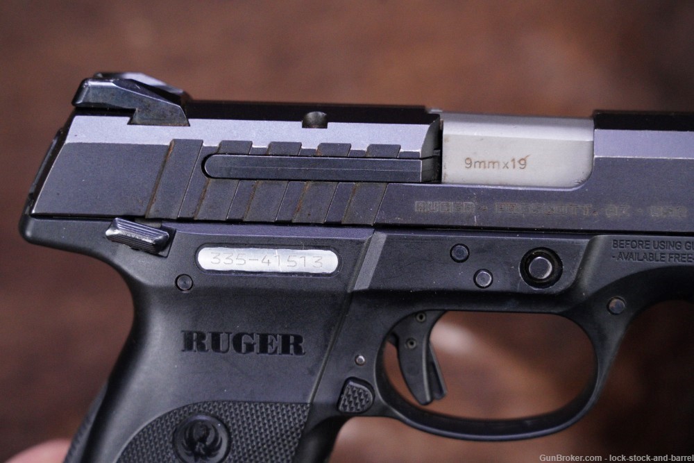 Ruger 9E Model 03340 9mm Luger 4” Semi Automatic Pistol 2014 NO CA-img-7