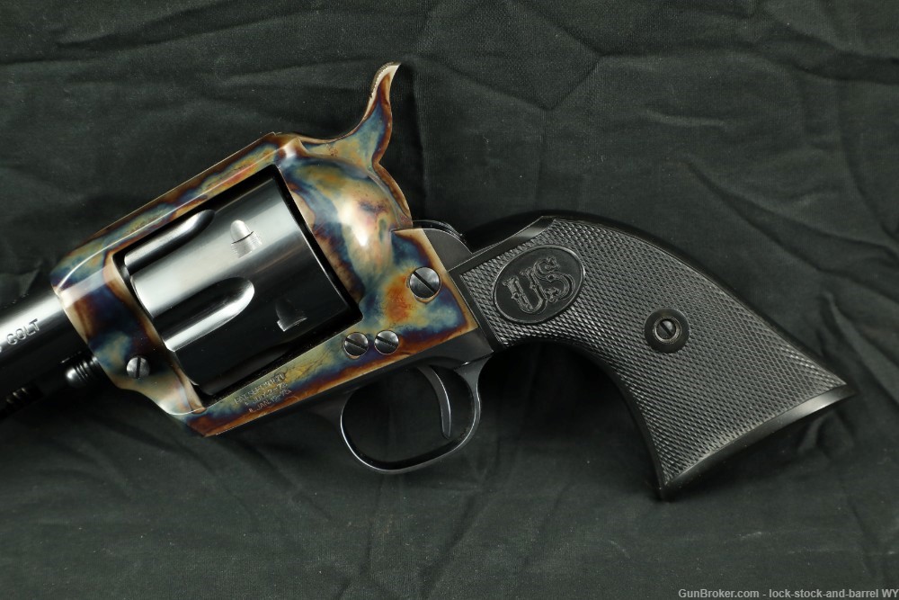 USFA U.S. Firearms 1873 Single Action Army Revolver 4 3/4" .45 Colt -img-8