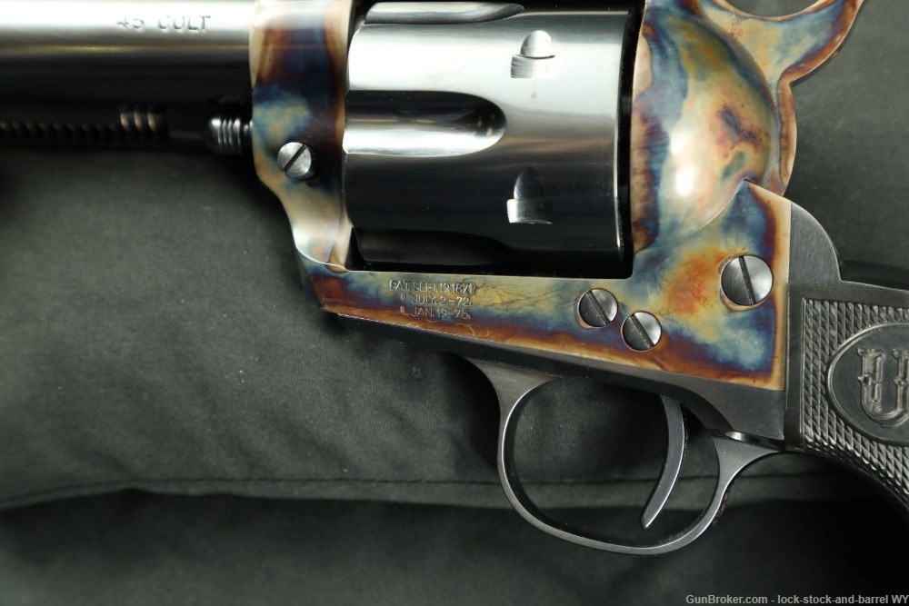 USFA U.S. Firearms 1873 Single Action Army Revolver 4 3/4" .45 Colt -img-21