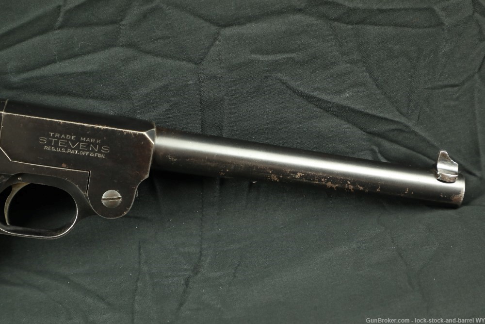J. Stevens Model 10 Target .22 LR 8” Barrel Single Shot Pistol, C&R-img-3
