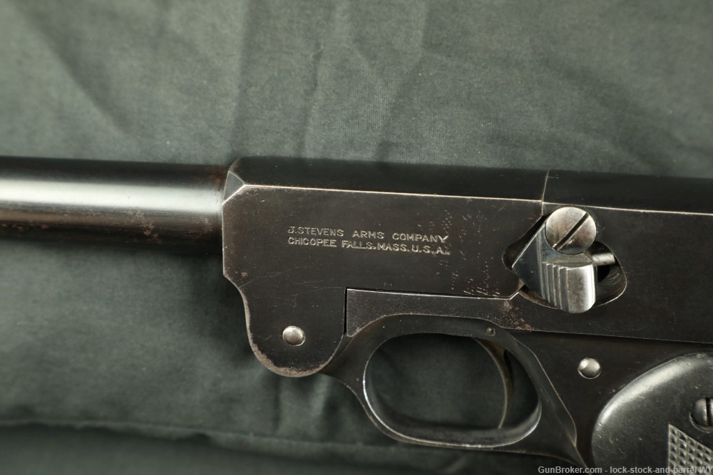 J. Stevens Model 10 Target .22 LR 8” Barrel Single Shot Pistol, C&R-img-19