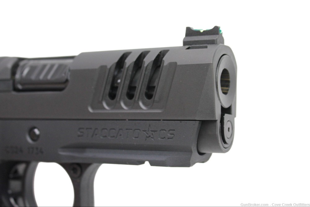 Staccato CS X Series 9MM DLC Barrel Curved Trigger 14-1501-000102-01-img-3