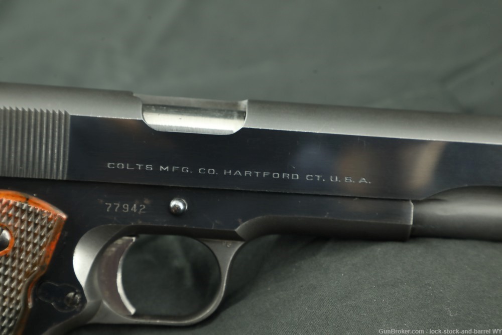 1949 Colt 1911 5” Barrel  in .38 Super Semi Auto Pistol C&R-img-18