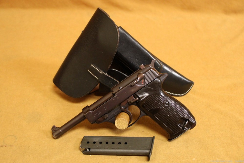 Walther P.38 AC42 Pistol Rig w/ Holster (9mm, i-Block) German WW2-img-0