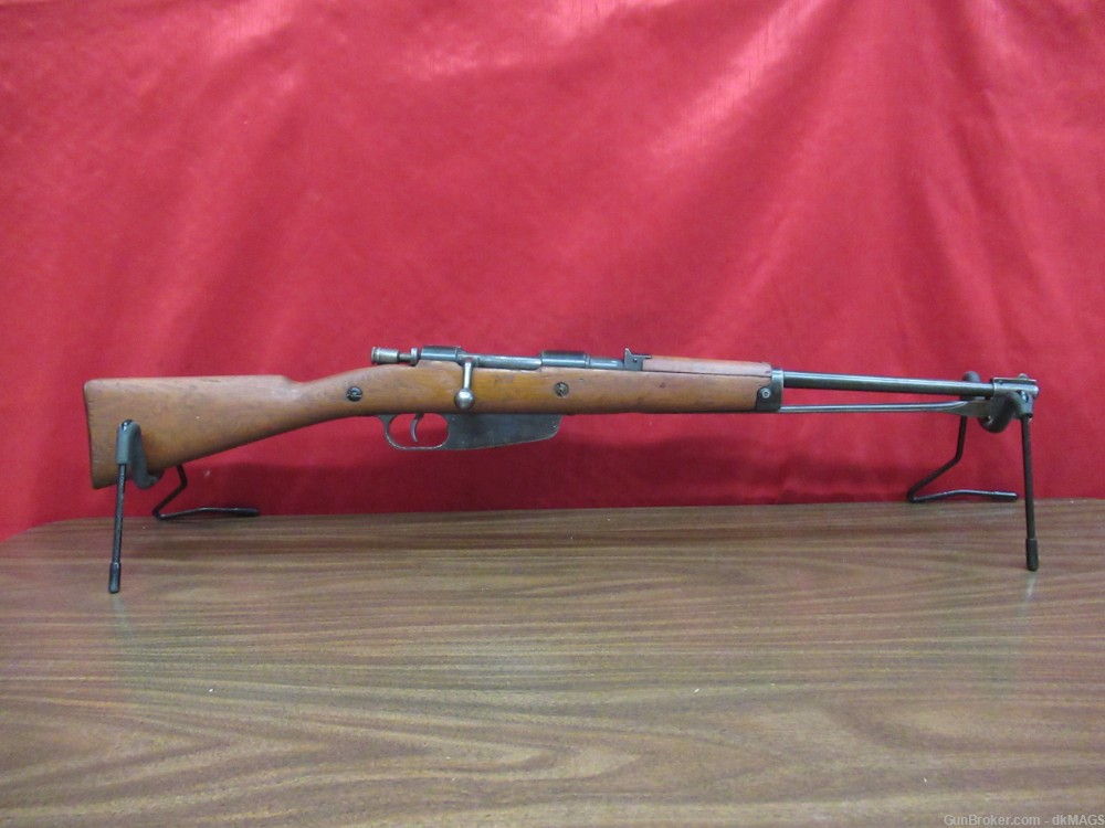Italian Carcano Moschetto 91 Bolt Action Rifle Rechambered 8mm Mauser-img-0