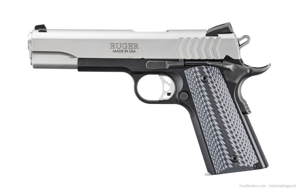 Ruger SR1911 Lighweight 5" Barrel 9mm G10 Grip Full Size 1911 Pistol 06794-img-1