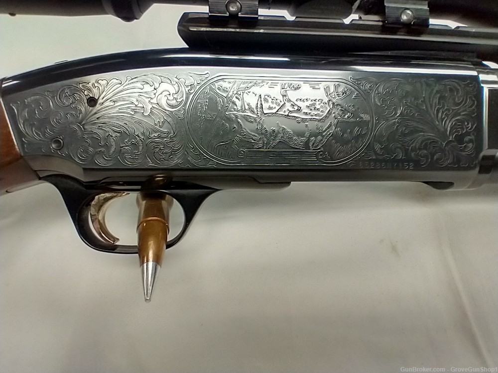 1992 Browning BPS Engraved Duck/Buck 12GA Shotgun w/Burris 3x9x40 Scope-img-12