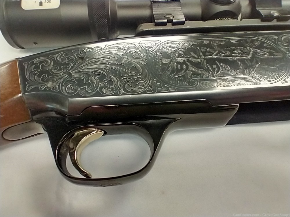 1992 Browning BPS Engraved Duck/Buck 12GA Shotgun w/Burris 3x9x40 Scope-img-21