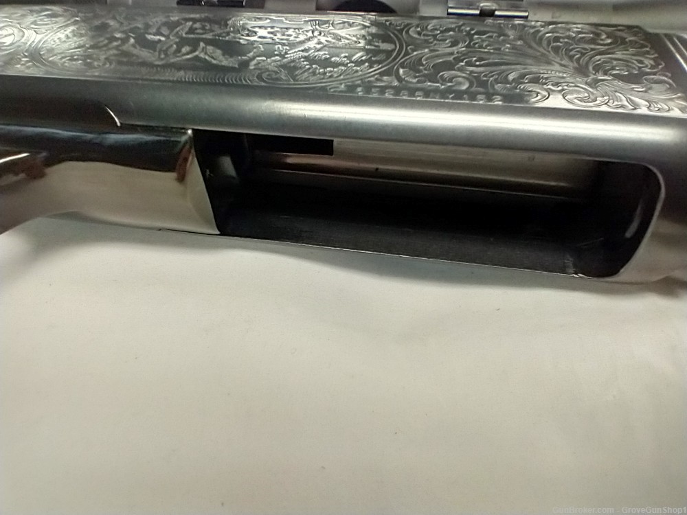 1992 Browning BPS Engraved Duck/Buck 12GA Shotgun w/Burris 3x9x40 Scope-img-20