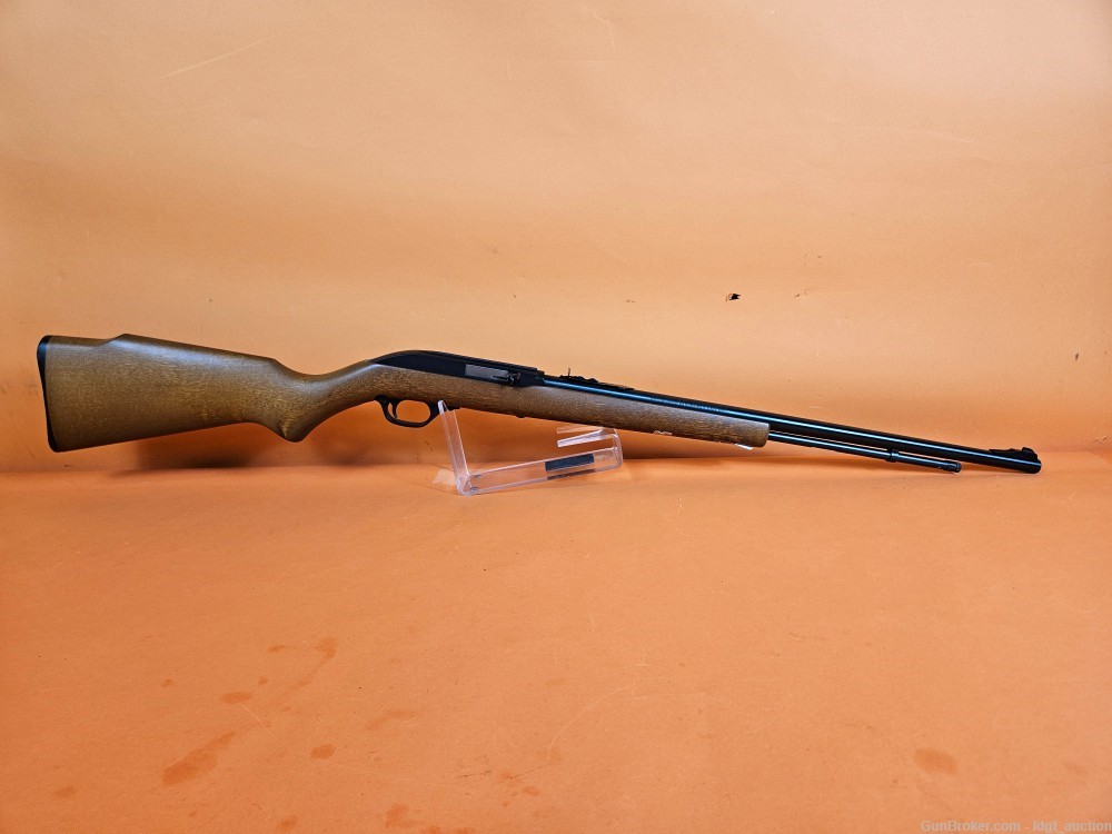 Marlin Model 60 Blued .22 LR Rifle Wooden Stock 22" Mod 60-img-1