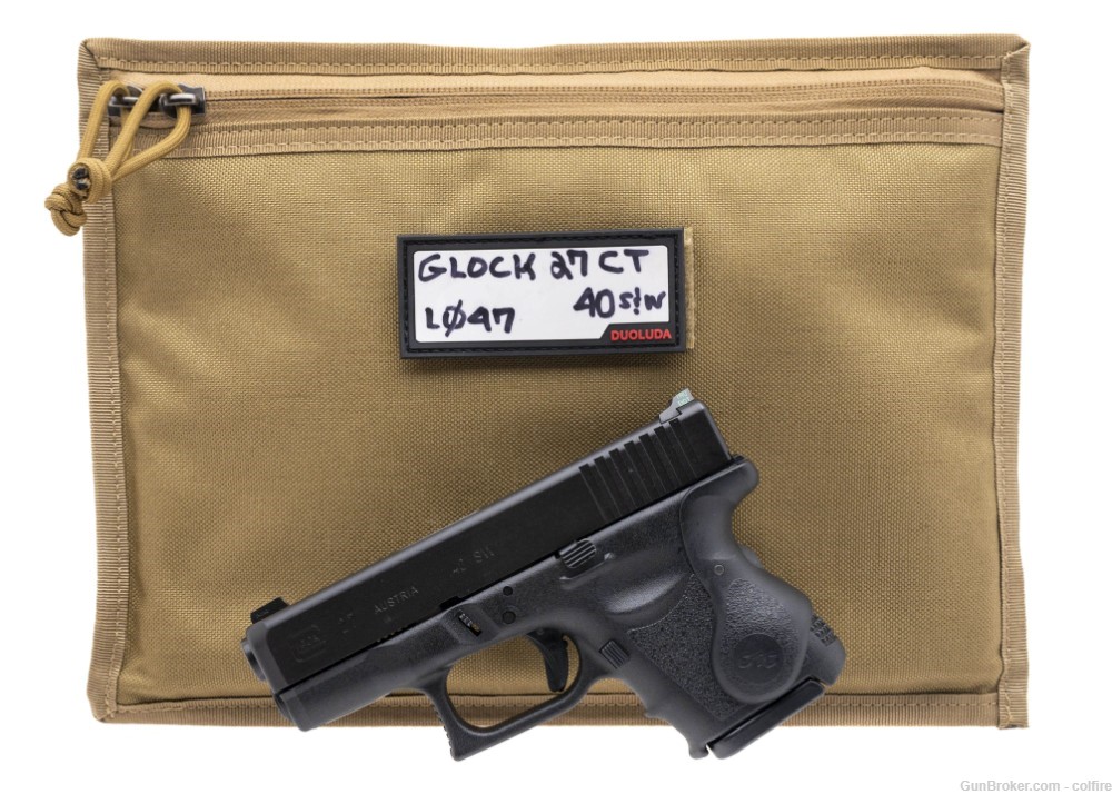 Glock 27 Gen3 Pistol .40 S&W (PR68304)-img-3