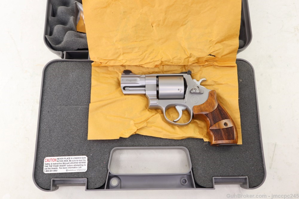 Rare Very Nice Smith & Wesson 657-5 Performance Center .41 Magnum Revolver -img-3