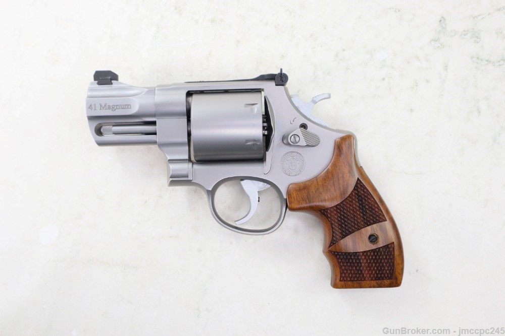 Rare Very Nice Smith & Wesson 657-5 Performance Center .41 Magnum Revolver -img-7