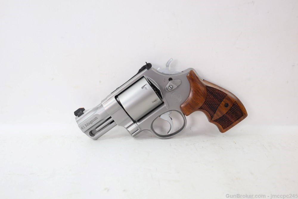 Rare Very Nice Smith & Wesson 657-5 Performance Center .41 Magnum Revolver -img-5
